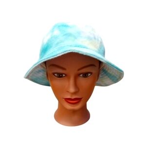 Neon riot tie dye bucket hat